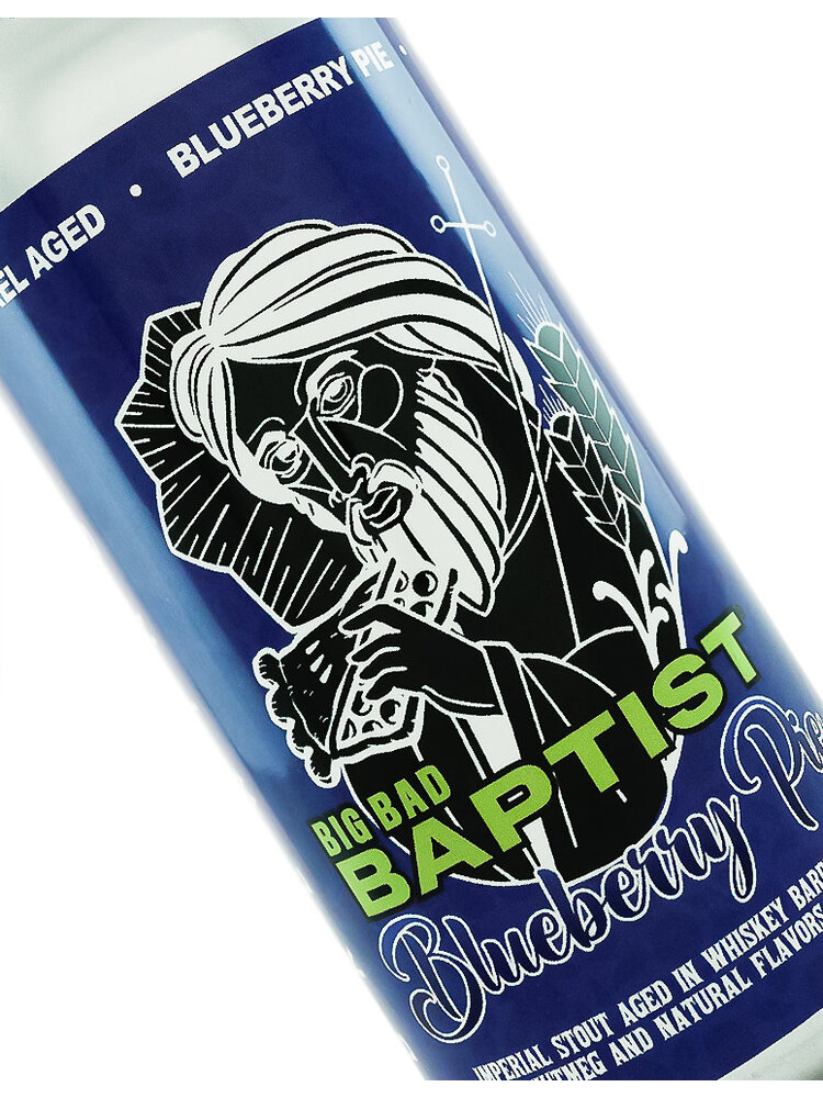 Epic Brewing "Big Bad Baptist Blueberry Pie" Imperial Stout Aged In Whiskey Barrels 16oz can - Salt Lake City, UT