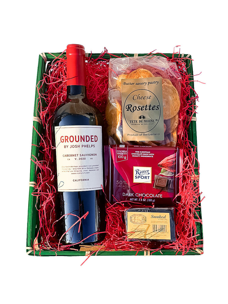 Burgundy Country Gift Basket– Gourmet Gift Baskets