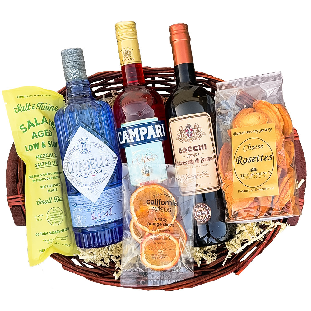 Ciao! Negroni! Gift Basket - The Wine Country