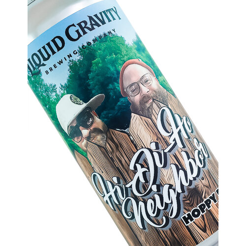 Liquid Gravity Brewing "Hi-Di-Ho Neighbor" Hoppy Pils 16oz can - San Luis Obispo, CA