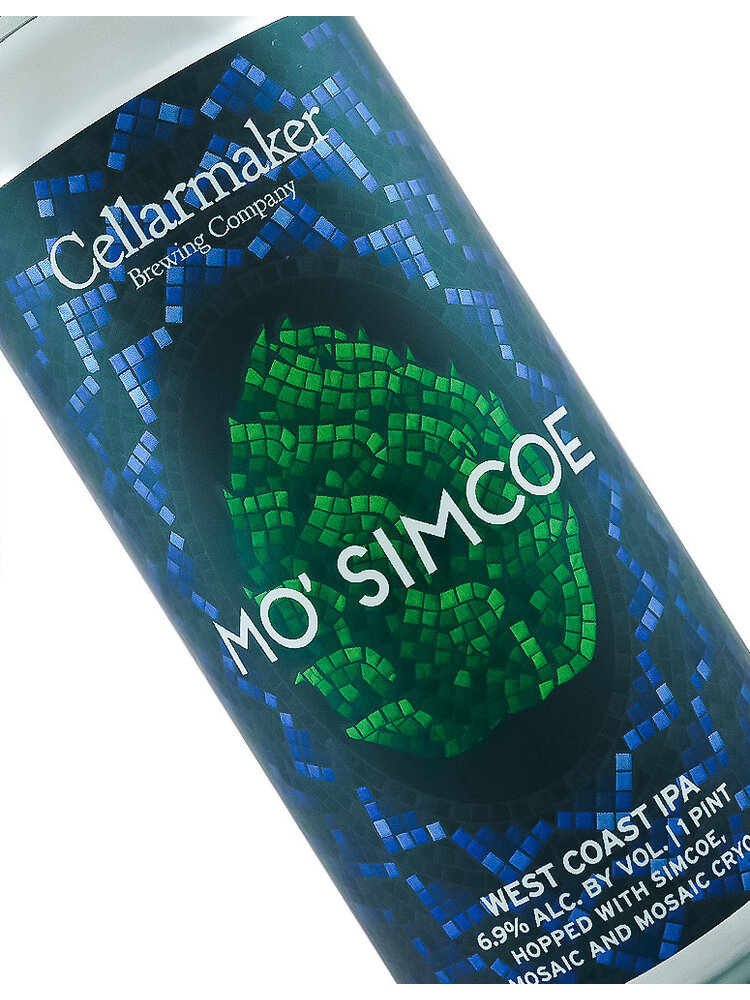 Cellarmaker Brewing "Mo' Simcoe" West Coast IPA 16oz Can - Oakland, CA