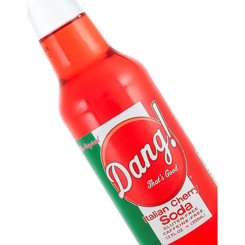Dang! That's Good Italian Cherry Soda, Imperial Flavors Beverage Company, Milwaukee, Wisconsin Dang! That's Good Italian Cherry Soda, Imperial Flavors Beverage Company, Milwaukee, Wisconsin