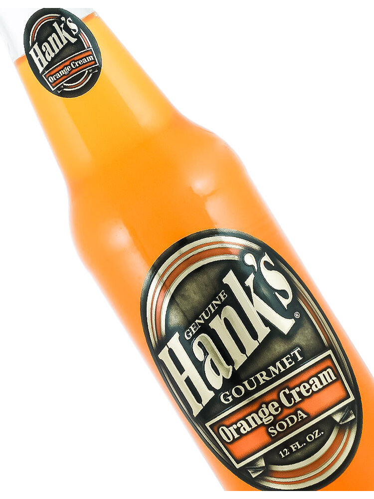 Hank's Gourmet Orange Cream Soda 12oz Bottle, Pennsylvania