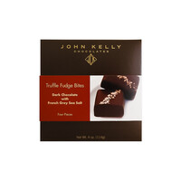 John Kelly Bite 4 Piece Dark Chocolate with French Grey Sea Salt Truffle Fudge, Los Angeles, California