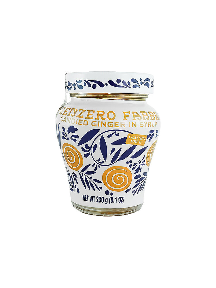 Fabbri Candied Ginger in Syrup 8.1oz Jar