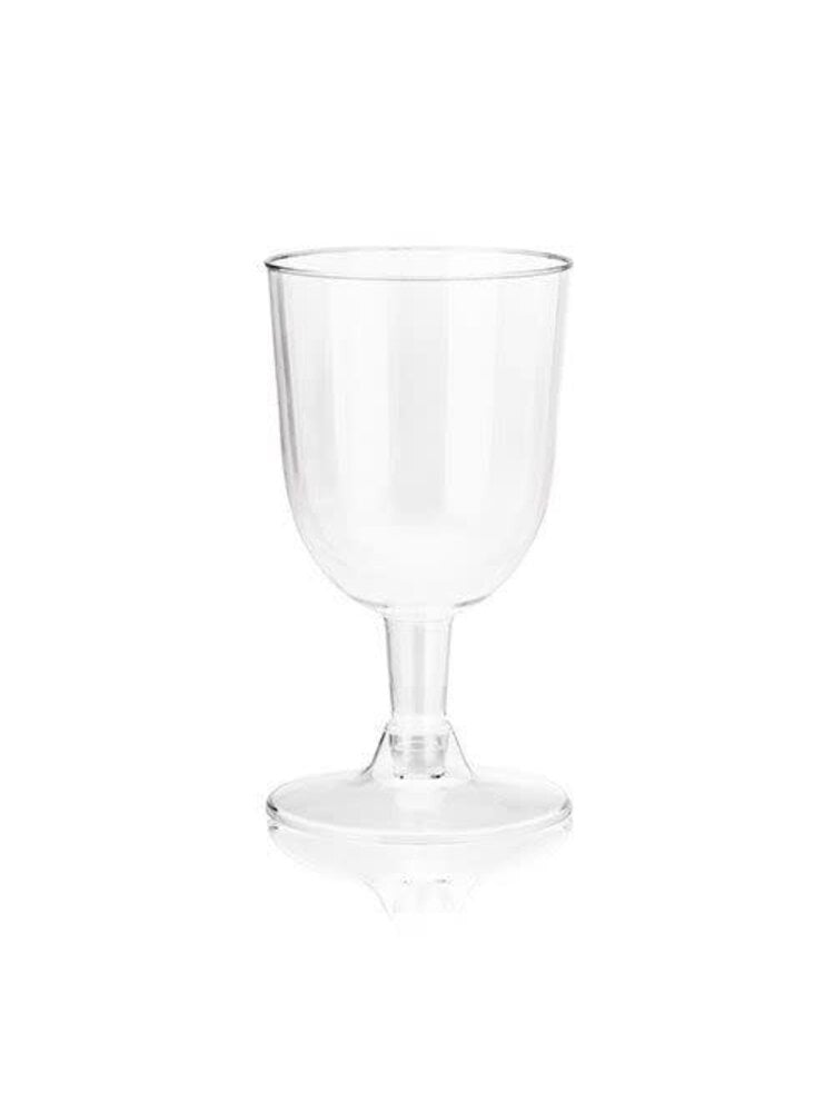 True Brands Plastic Wine Glasses 6oz, Set Of 20