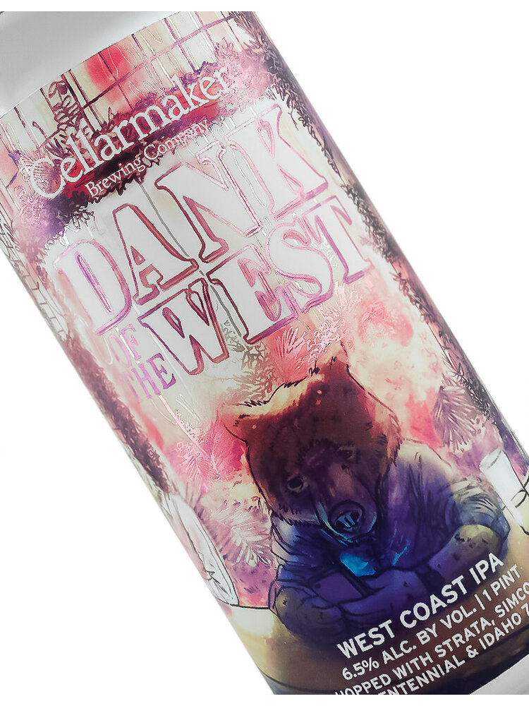 Cellarmaker Brewing "Dank Of The West" West Coast IPA 16oz Can - Oakland, CA