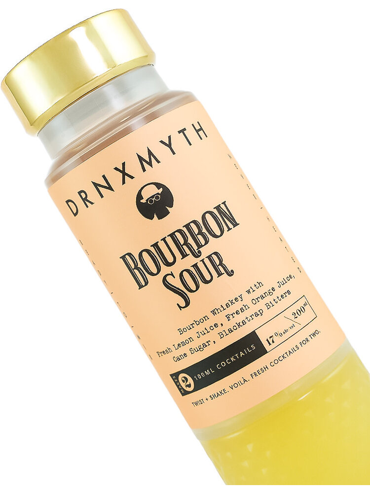 DrnxMyth "Bourbon Sour" Cocktail 200ml Bottle