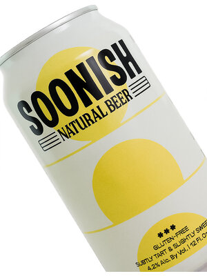 Soonish "Natural Beer" Subtly Tart & Slightly Sweet 12oz can - Los Angeles, CA