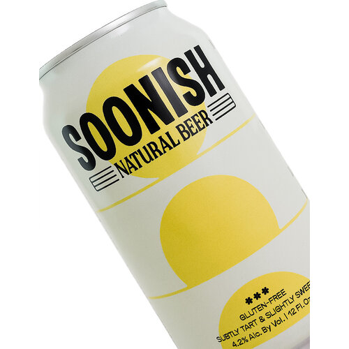 Soonish "Natural Beer" Subtly Tart & Slightly Sweet 12oz can - Los Angeles, CA