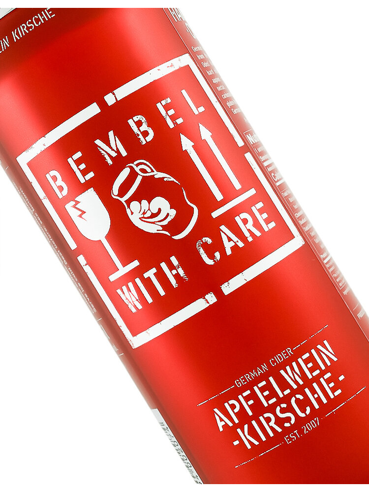 Bembel With Care "Apfelwein Kirsch" Cherry Cider 16oz can - Germany