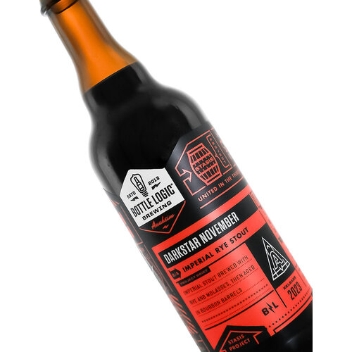 Bottle Logic Brewing "Darkstar November" Imperial Rye Stout 500ml. Bottle - Anaheim, CA