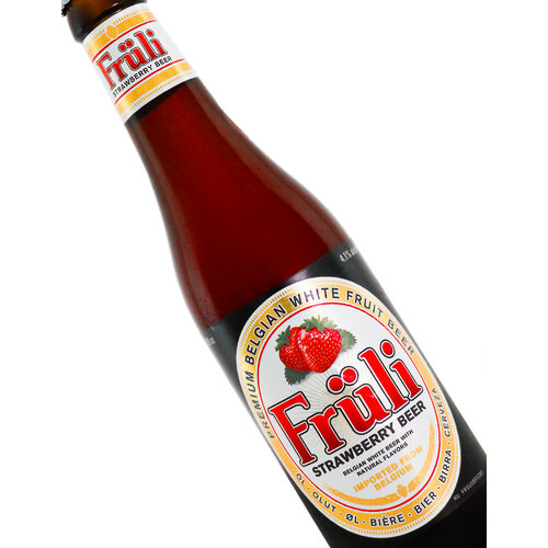 Fruli Strawberry Beer Premium Belgian White Fruit Beer 330ml bottle - Belgium