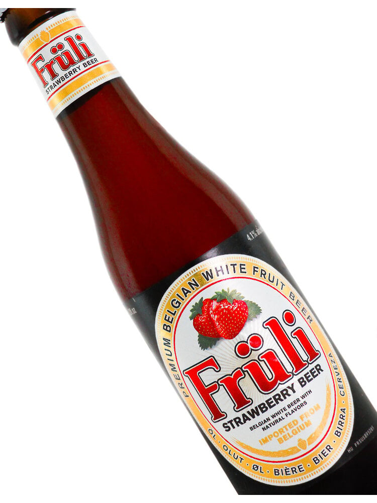 Fruli Strawberry Beer Premium Belgian White Fruit Beer 330ml bottle - Belgium