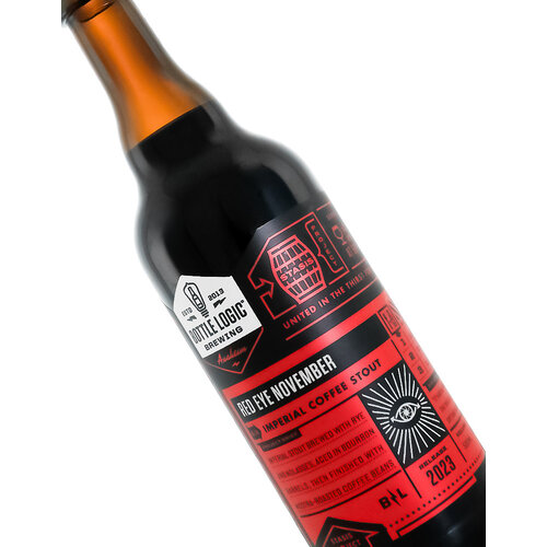 Bottle Logic Brewing "Red Eye November" Barrel Aged Imperial Coffee Stout 500ml Bottle - Anaheim, CA Bottle Logic Brewing "Red Eye November" Barrel Aged Imperial Coffee Stout 500ml Bottle - Anaheim, CA