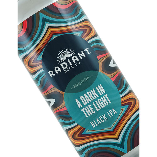 Radiant Beer "A Dark In The Light" Black IPA 16oz Can - Anaheim, CA Radiant Beer "A Dark In The Light" Black IPA 16oz Can - Anaheim, CA
