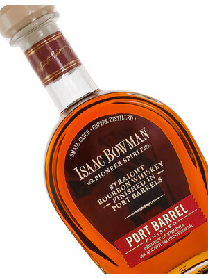A. Smith Bowman Distillery "Isaac Bowman" Straight Bourbon Whiskey - Port Barrel Finished, Fredericksburg, Virginia