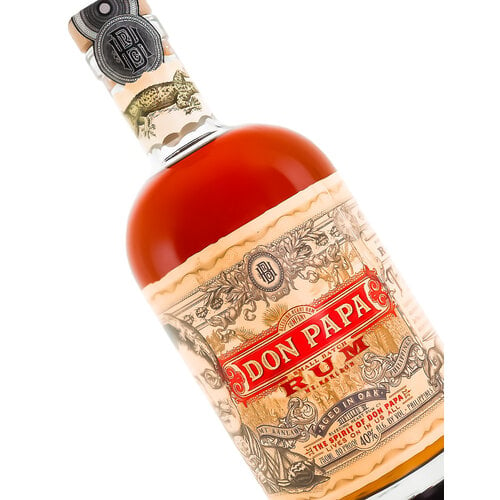 Bleeding Heart Rum Company "Don Papa" Small Batch Rum Aged in Oak , Mt. Kanlaon, Philippines