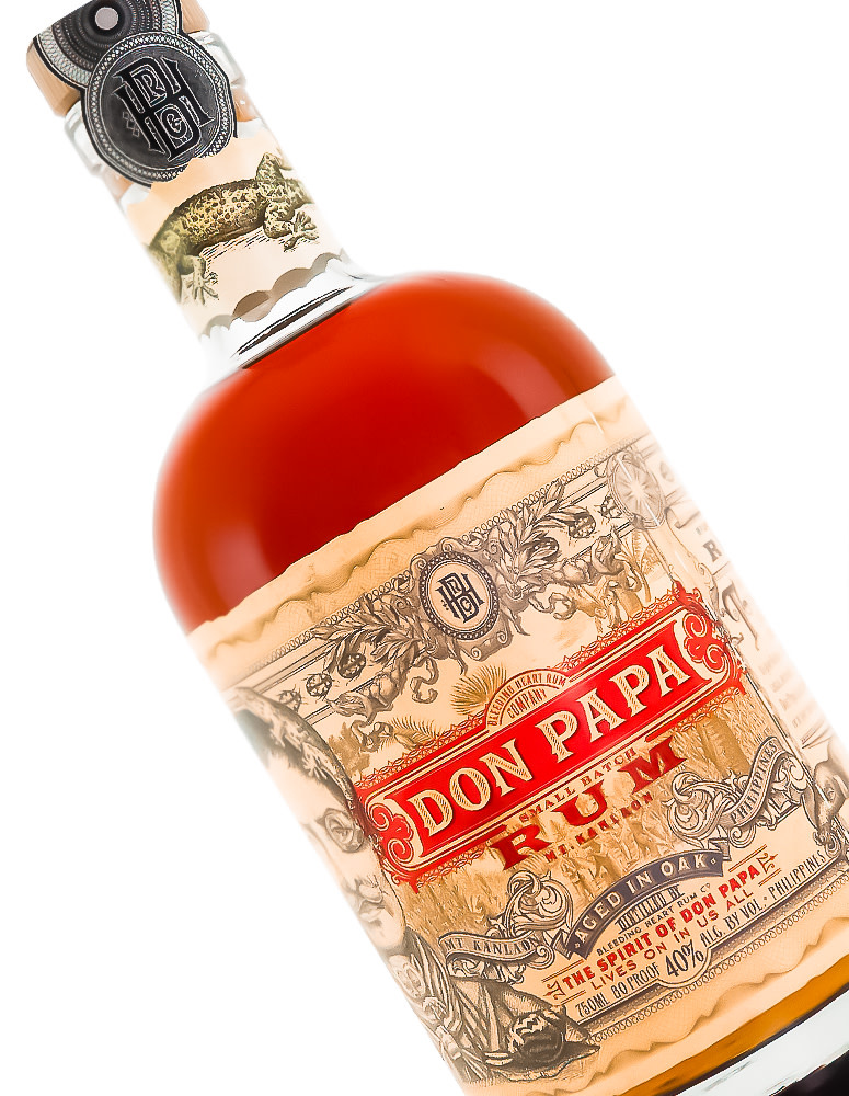 Bleeding Heart Rum Company Don Papa Small Batch Rum Aged in Oak , Mt.  Kanlaon, Philippines - The Wine Country