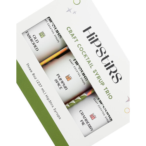 Hipstirs Craft Cocktail Syrup Trio Pack