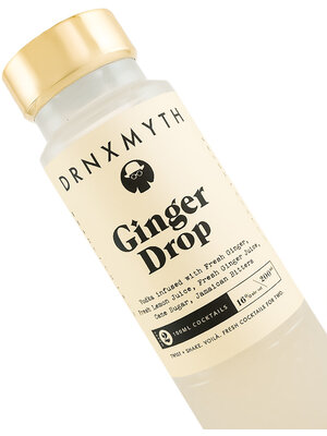 DrnxMyth "Ginger Drop" Vodka Infused Cocktail 200ml Bottle