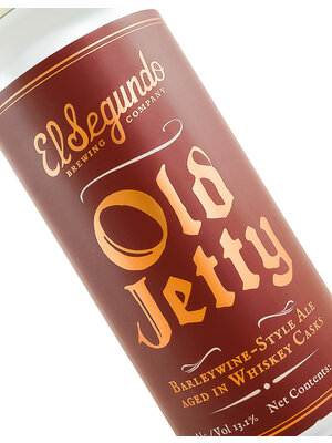 El Segundo Brewing "Old Jetty" 2023 Barleywine-Style Ale Aged in Whiskey Casks 16oz can - El Segundo, CA