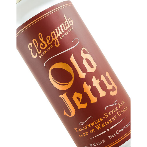 El Segundo Brewing "Old Jetty" 2023 Barleywine-Style Ale Aged in Whiskey Casks 16oz can - El Segundo, CA