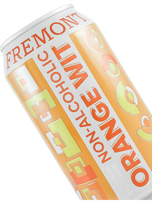 Fremont Brewing "Orange Wit" Non-Alcoholic 12oz can - Seattle, WA