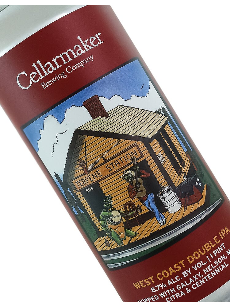 Cellarmaker Brewing "Terpene Station" West Coast Double IPA 16oz can - Oakland, CA