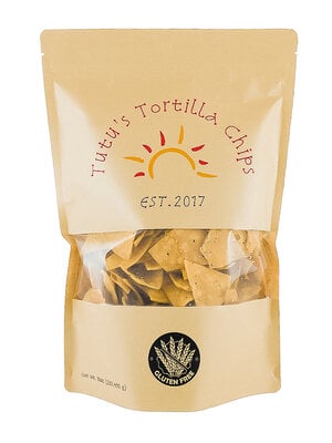 Tutu's "Original" Tortilla Chips 10oz Bag, La Quinta, California