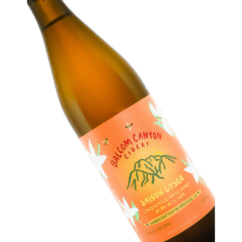 Balcom Canyon Cider "Saison Cyser" Carbonated Apple Honey Wine 500ml bottle - Ventura, CA