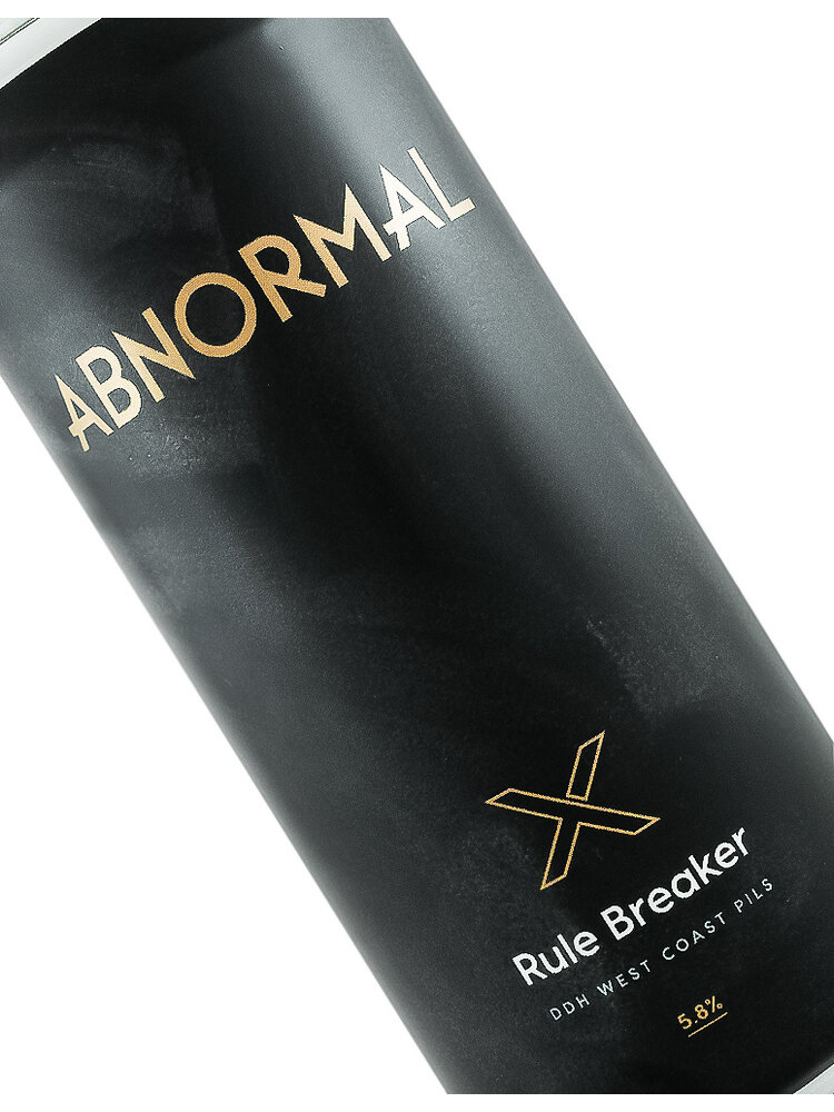 Abnormal Beer "Rule Breaker" DDH West Coast Pils 16oz can - San Diego, CA