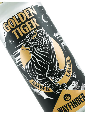 Wayfinder Beer/Heater Allen/Bierstadt Lagerhaus "Golden Tiger" Czech-Style Amber Lager 16oz Can - Portland, OR
