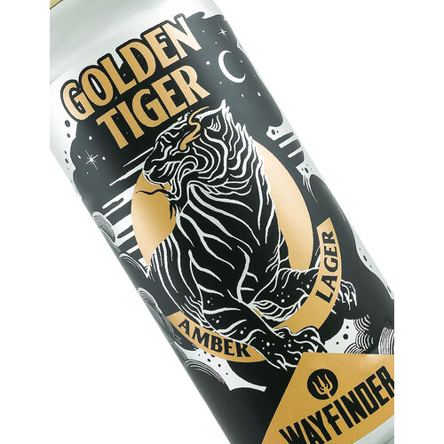 Wayfinder Beer/Heater Allen/Bierstadt Lagerhaus "Golden Tiger" Czech-Style Amber Lager 16oz Can - Portland, OR