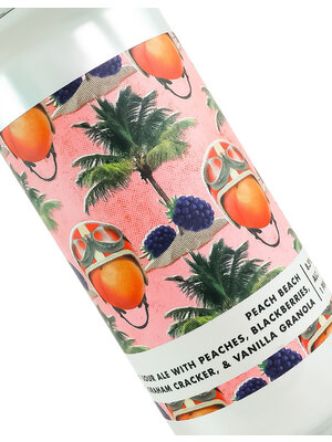 Bottle Logic Brewing "Peach Beach" Fruit Sour Ale 16oz can - Anaheim, CA