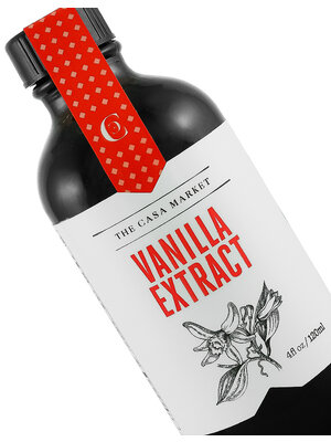The Casa Market Vanilla Extract 4oz Bottle