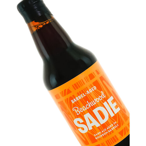 Beachwood "Sadie" Barrel Aged Dark ale 12oz bottle - Long Beach, CA