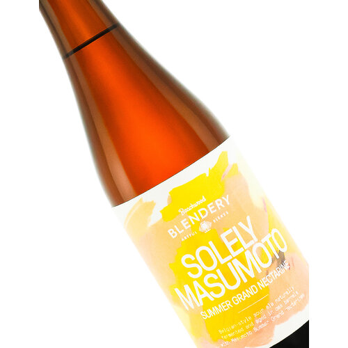 Beachwood Blendery "Solely Masumoto Summer Grand Nectarine" Belgian-Style Sour Ale 500ml bottle - Long Beach, CA