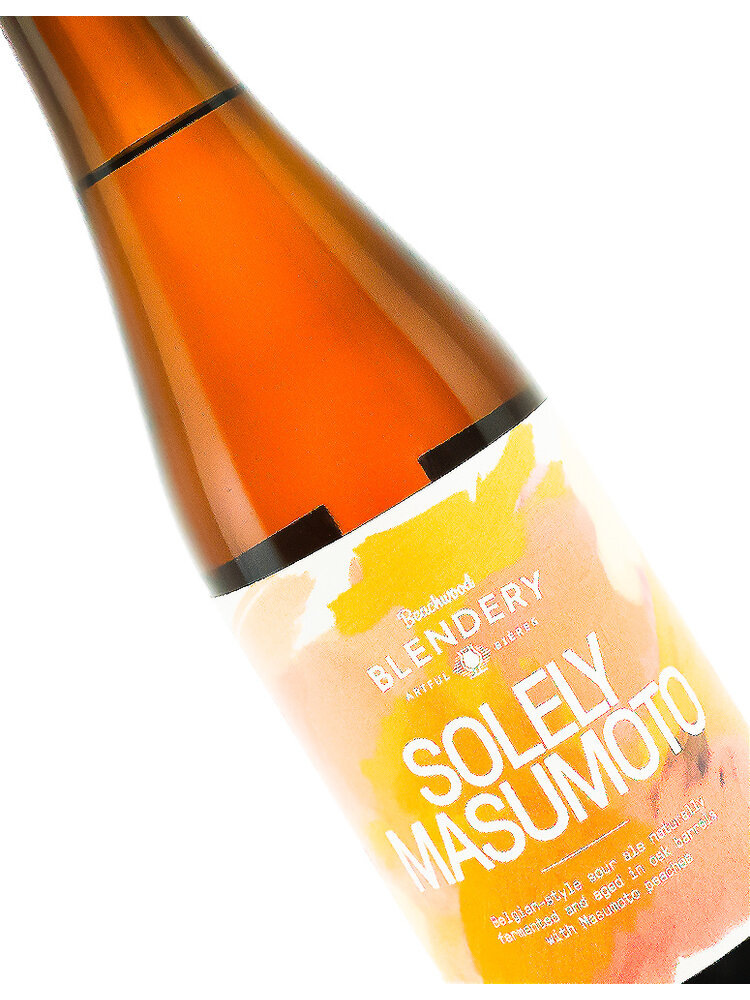 Beachwood Blendery "Solely Masumoto" Belgian-Style Sour Ale 500ml bottle - Long Beach, CA