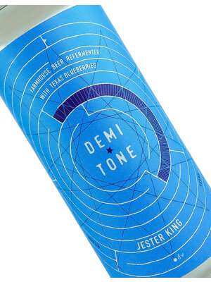 Jester King Brewery "Demi Tone" Farmhouse Beer Refermented 16oz can - Austin, TX