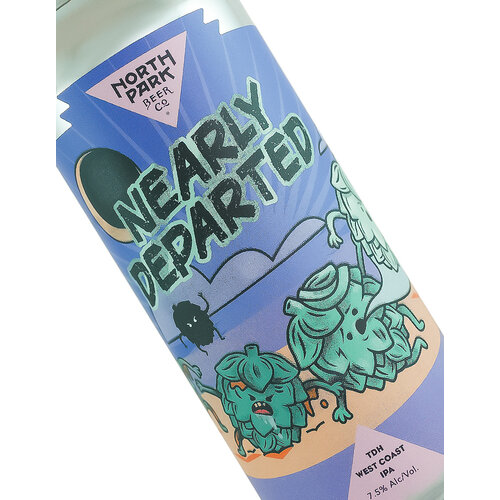 North Park Beer Co "Nearly Departed" TDH West Coast IPA 16oz can - San Diego, CA