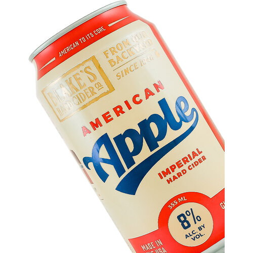Blake's Hard Cider "American Apple" Imperial Hard Cider 12oz can - Armada, MI