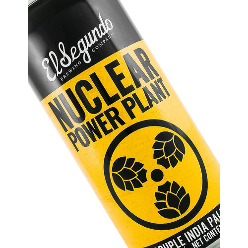 El Segundo Brewing Company "Nuclear Power Plant" Quadruple India Pale Ale 16oz Can - El Segundo, CA