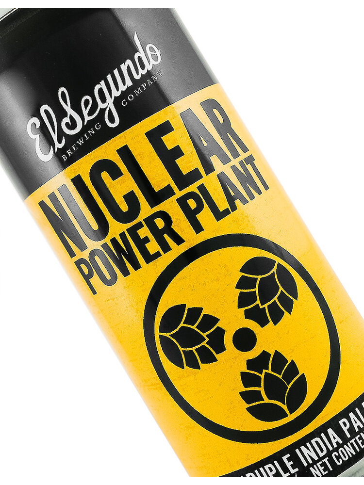 El Segundo Brewing Company "Nuclear Power Plant" Quadruple India Pale Ale 16oz Can - El Segundo, CA