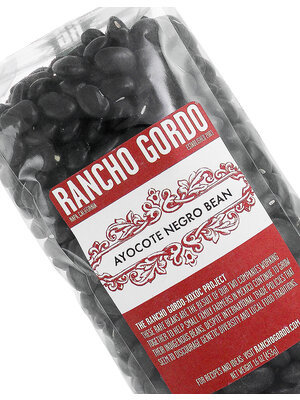 Rancho Gordo Ayocote Negro Beans 16oz, Napa, California