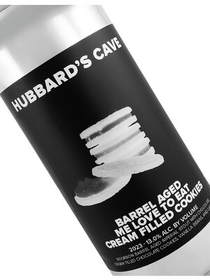 Hubbard's Cave "Me Love To Eat Cream Filled Cookies" Bourbon Barrel Aged Imperial Stout 16oz can - Niles, IL