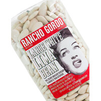 Rancho Gordo Large White Lima Beans 16oz Bag, Napa, California