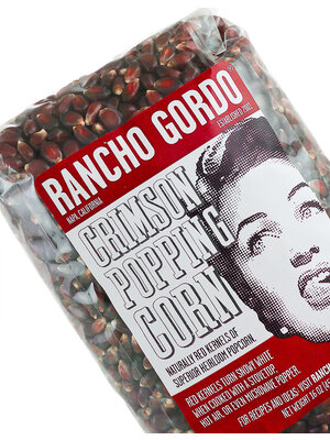 Rancho Gordo Premium Crimson Popping Corn 16oz, Napa, California