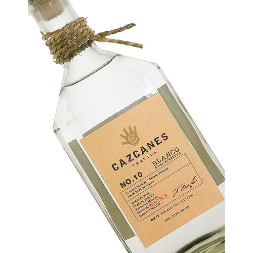Cazcanes "No. 10" Tequila Blanco Still Strength Double Distilled Estate Bottled