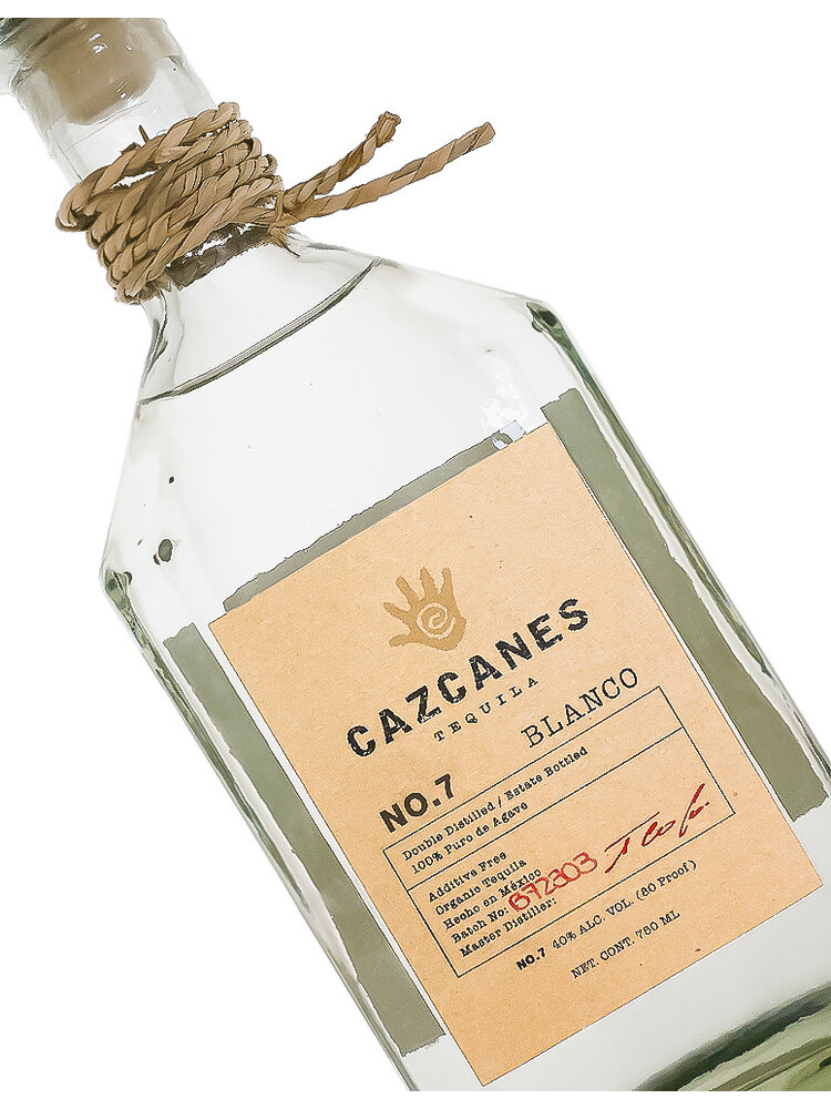 Cazcanes "No. 7" Tequila Blanco Double Distilled Estate Bottled